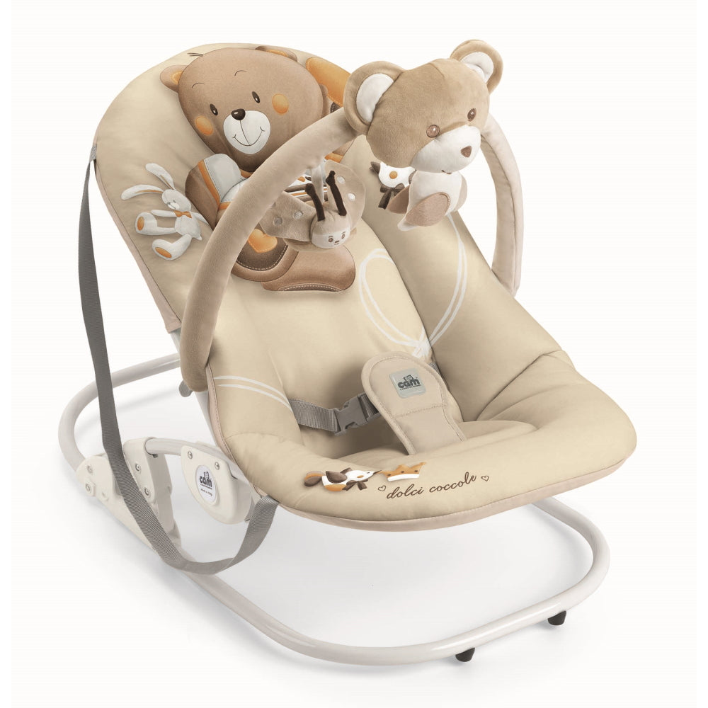 Cam balansoar Giocam 0-9 kg, Ursulet bej Imagine principală a produsului