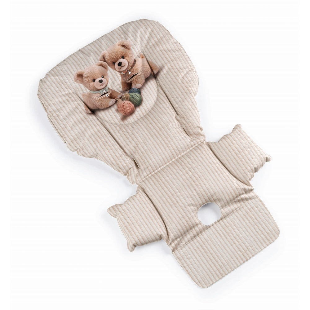 Cam husa pentru scaunul de masa Campione, Doi ursuleti Imagine principală a produsului