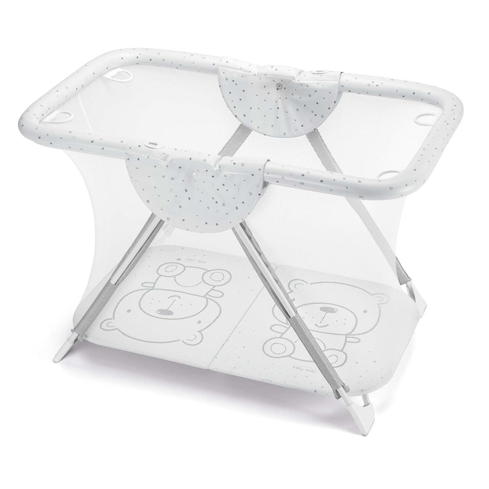 Cam tarc de joaca Brevettato 125x77 cm 0m+ Gri cu Ursulet