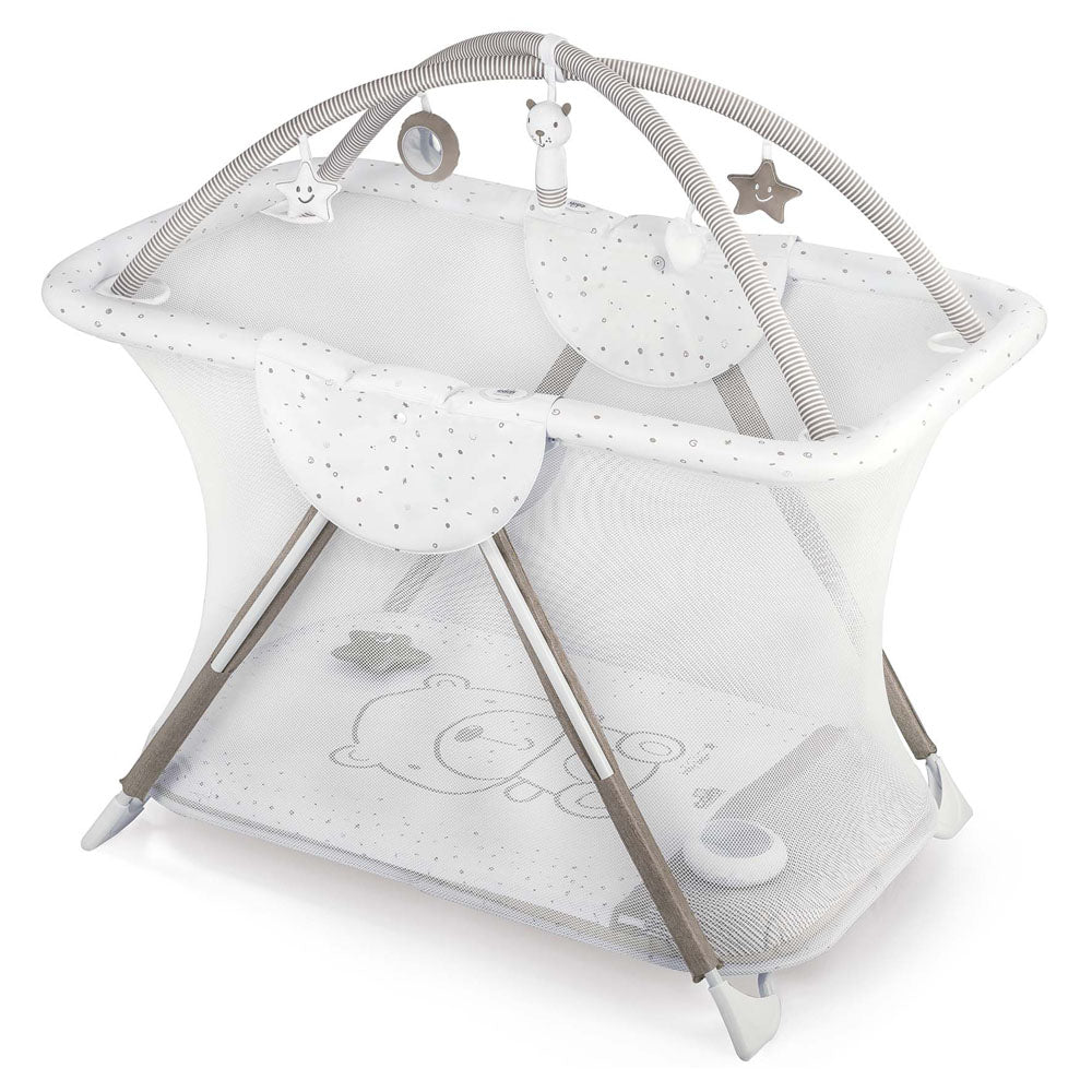 Cam tarc de joaca Brevettato Millegiochi 125x77 cm 0m+ Bej cu Ursulet Imagine principală a produsului