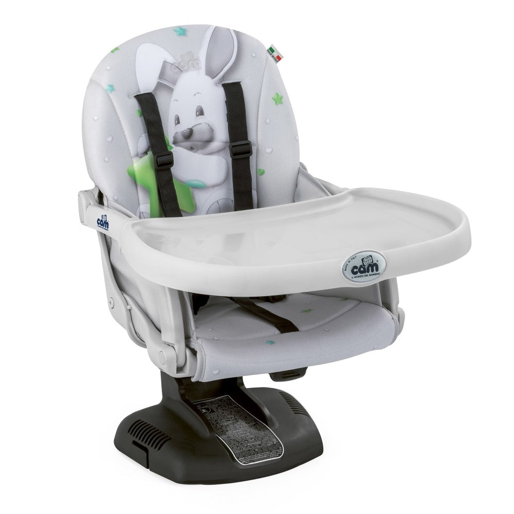 Cam mini scaun de masa Idea 6m+ Gri cu iepuras 2422021 Imagine principală a produsului