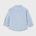 Mayoral camasa baieti basic 6-48 luni Sky blue stripes