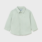 Mayoral camasa baieti basic 6-48 luni Verde