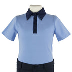 Camasa baieti Roma cu maneca scurta Blue 01