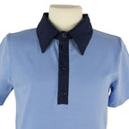 Camasa baieti Roma cu maneca scurta Blue 02