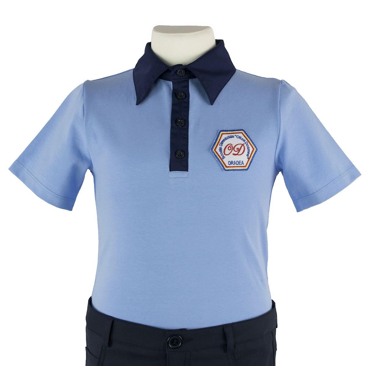Camasa baieti Roma Blue, Oltea Doamna 01 Imagine principală a produsului