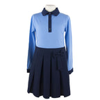 Camasa fete Romina blue 02
