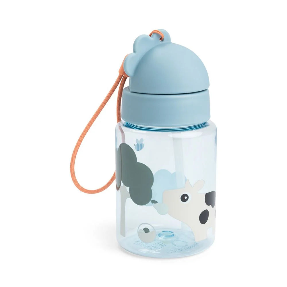 Done by Deer cana cu pai 280 ml 12m+ Tiny Farm Blue Imagine secundară a produsului