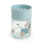 Done by Deer cana de antrenament 360° 260 ml 9m+ Tiny Farm Blue