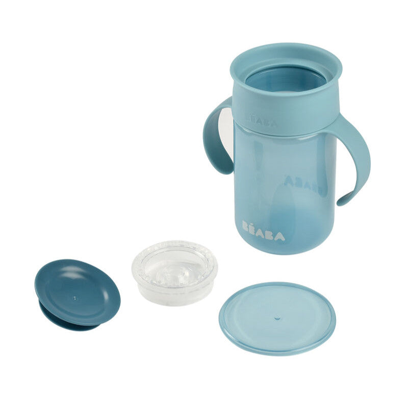 Beaba cana de invatare 340 ml 12m+ Blue