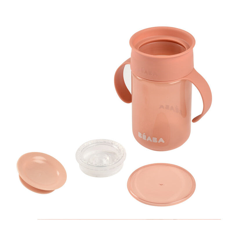 Beaba cana de invatare 340 ml 12m+ Pink