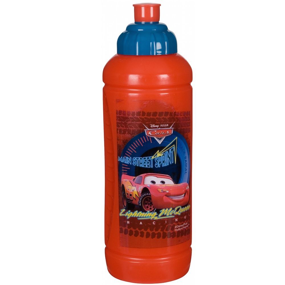 Cana sport cu cioc de 400 ml pentru 18m+, Cars 2
