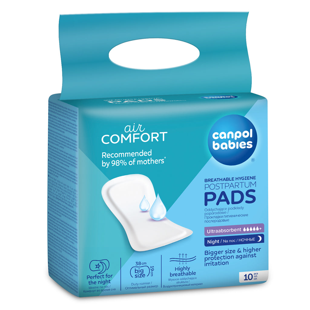 Canpol Babies absorbante postpartum Air Comfort NIGHT 10 buc
