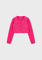 Mayoral cardigan fete cu funda mare aplicata 5-10 ani Clavel