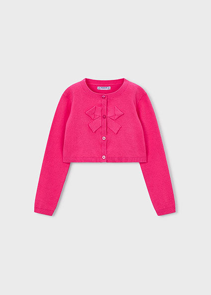 Mayoral cardigan fete cu funda mare aplicata 5-10 ani Clavel