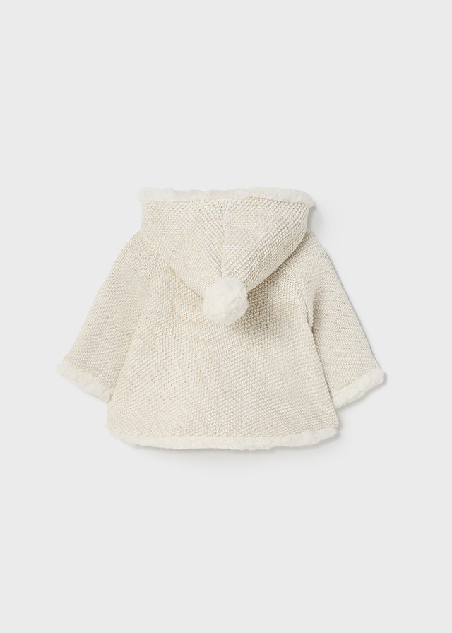 Mayoral cardigan fete tricot 0-18 luni, Milk vigore Imagine secundară a produsului