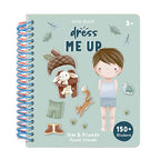 Little Dutch carte de activitati cu stickere Dress Me Up 3 ani+ Forest Friends