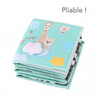 Vulli carte senzoriala pliabila Girafa Sophie 0m+