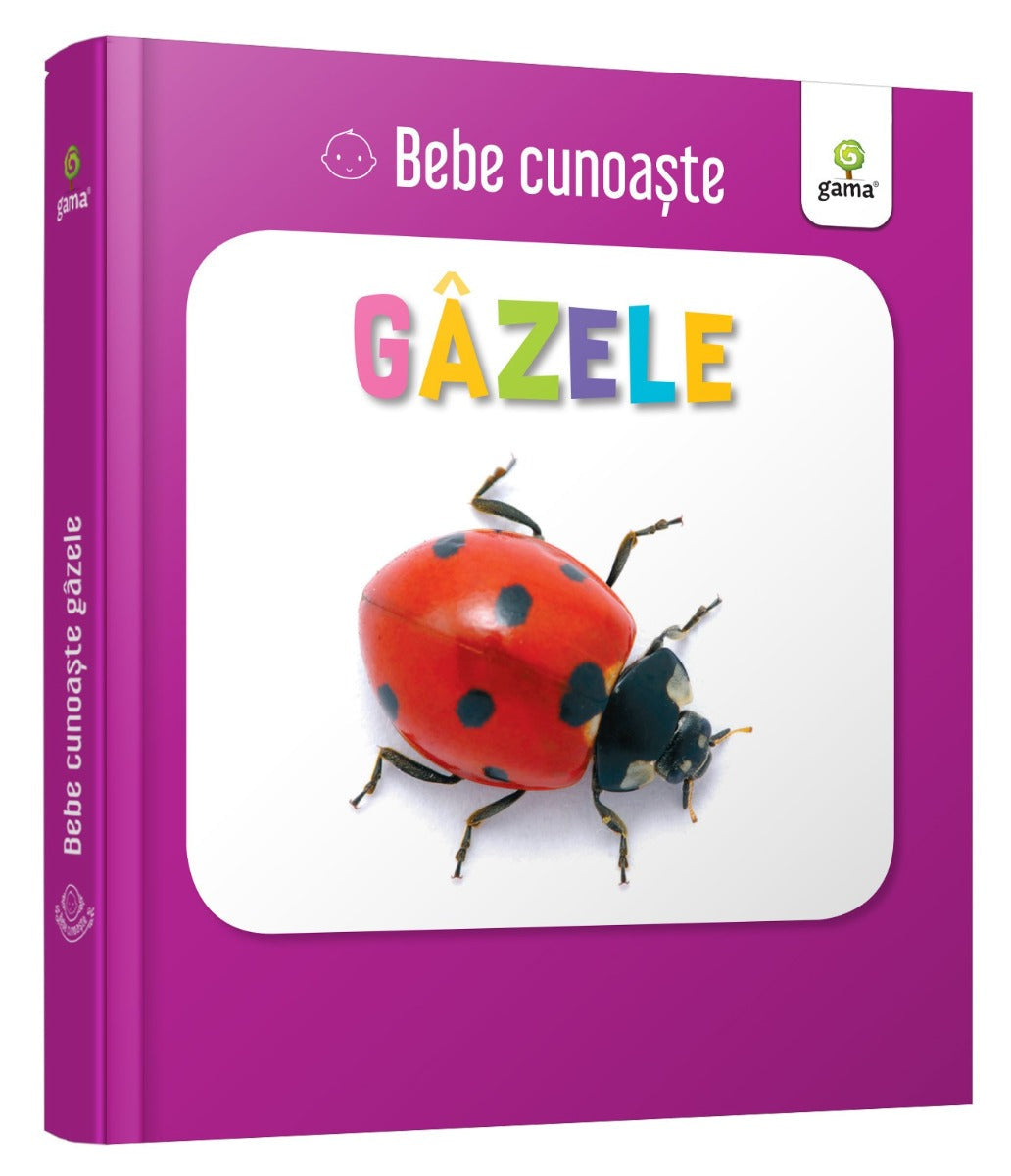 Carturesti carte Bebe cunoaste 0m+ Gazele