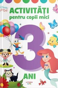 Carturesti carte Disney Activitati pentru copii mici 3 ani Imagine principală a produsului