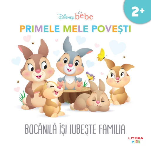 Carturesti carte Disney bebe Primele mele povesti 2 ani+ Bocanila isi iubeste familia Imagine principală a produsului
