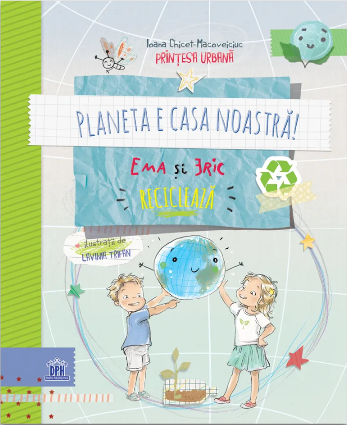 Carturesti carte Ema si Eric 4 ani+ Planeta e casa noastra!