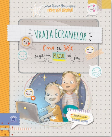Carturesti carte Ema si Eric 4 ani+ Vraja ecranelor