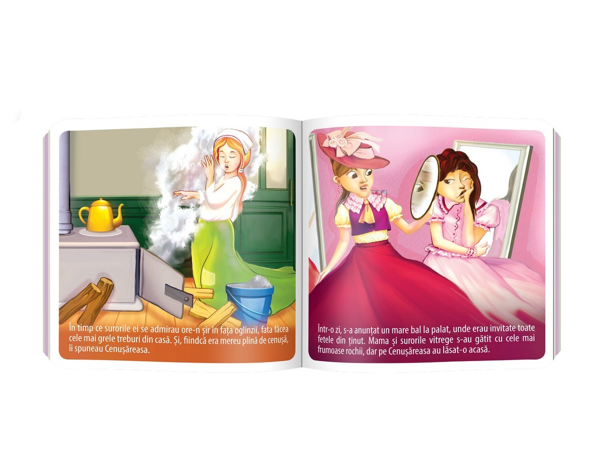Carturesti carte Povesti pentru cei foarte mici 12m+ Cenusareasa