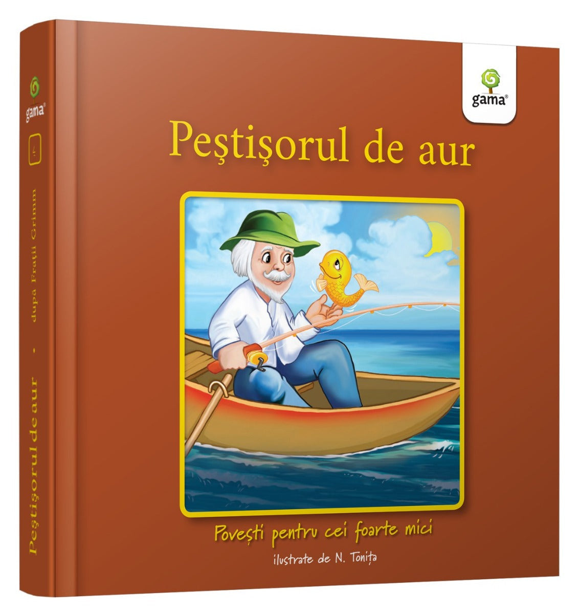 Carturesti carte Povesti pentru cei foarte mici 12m+ Pestisorul de aur