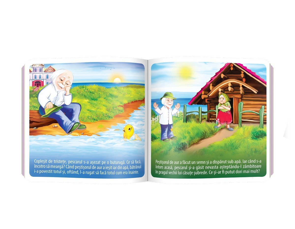 Carturesti carte Povesti pentru cei foarte mici 12m+ Pestisorul de aur