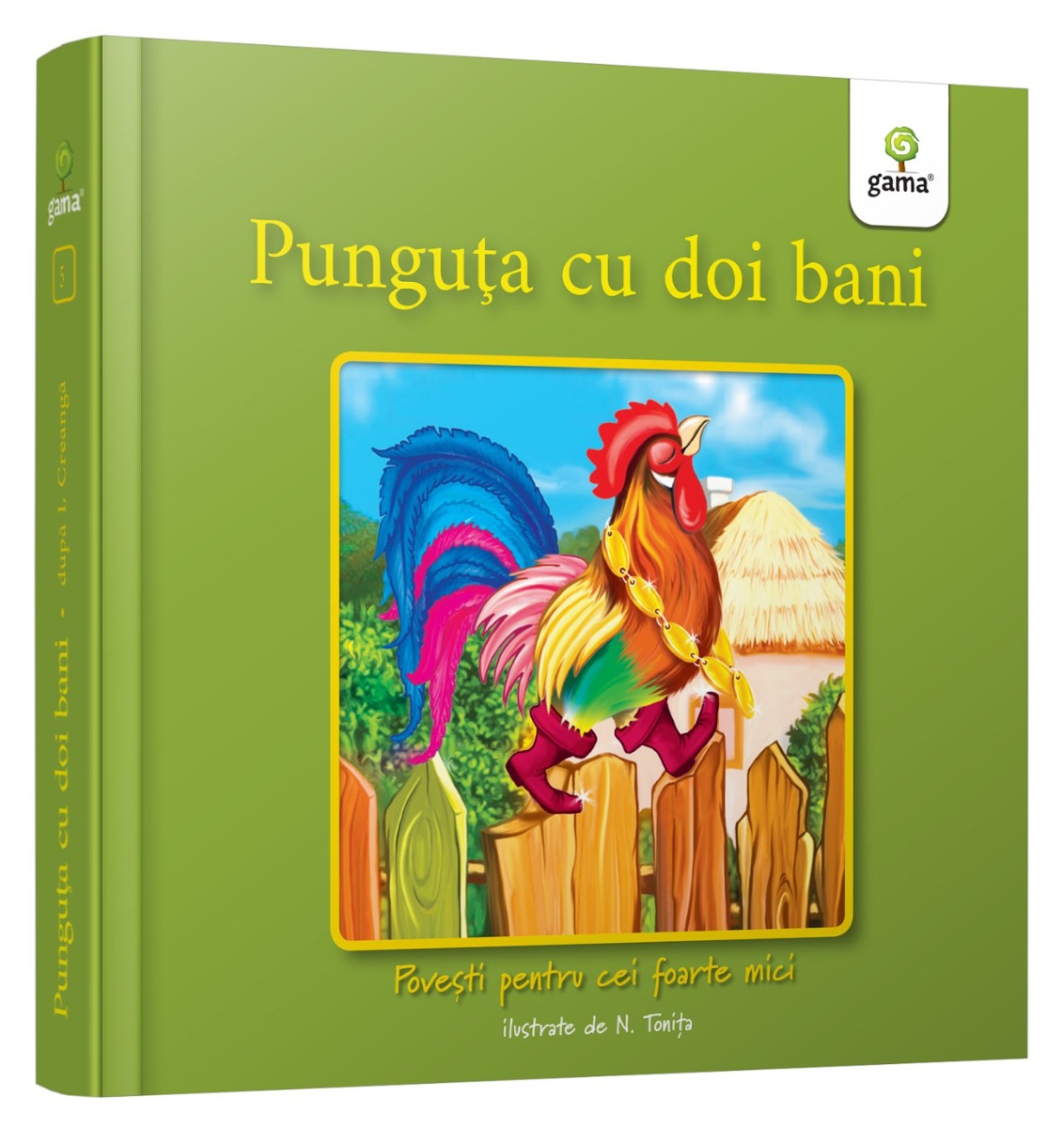 Carturesti carte Povesti pentru cei foarte mici 12m+ Punguta cu doi bani