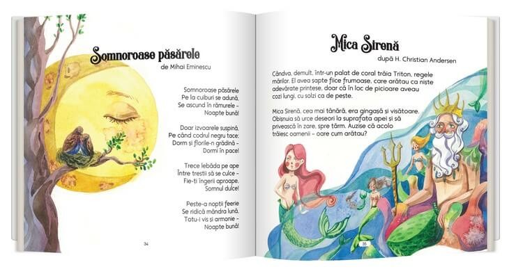 Carturesti carte Povesti si versuri romanesti si nu numai 3 ani+