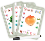 Carturesti carte  Scrie si sterge! 3 ani+ Legume si fructe. Junior