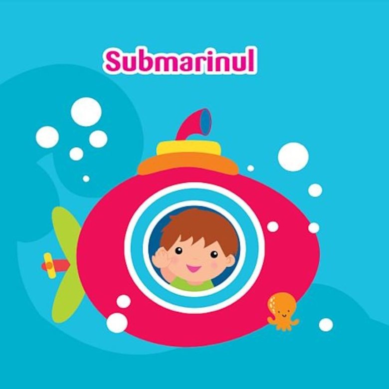 Carturesti carticica mea de baie 6m+ Submarinul