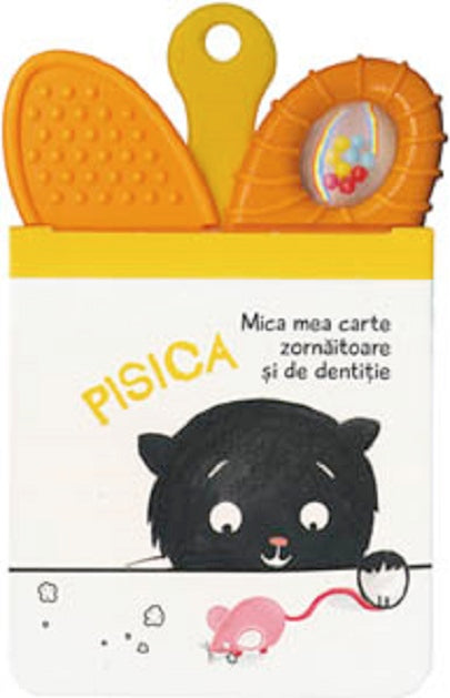 Carturesti Mica mea carte zornaitoare si de dentitie 0m+ Pisica