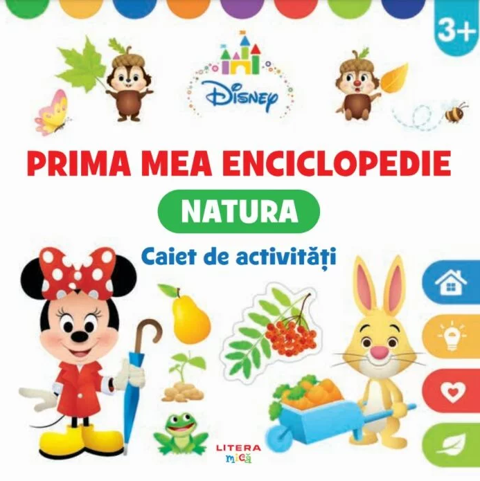 carturesti caiet activitati prima mea enciclopedie 3 ani natura