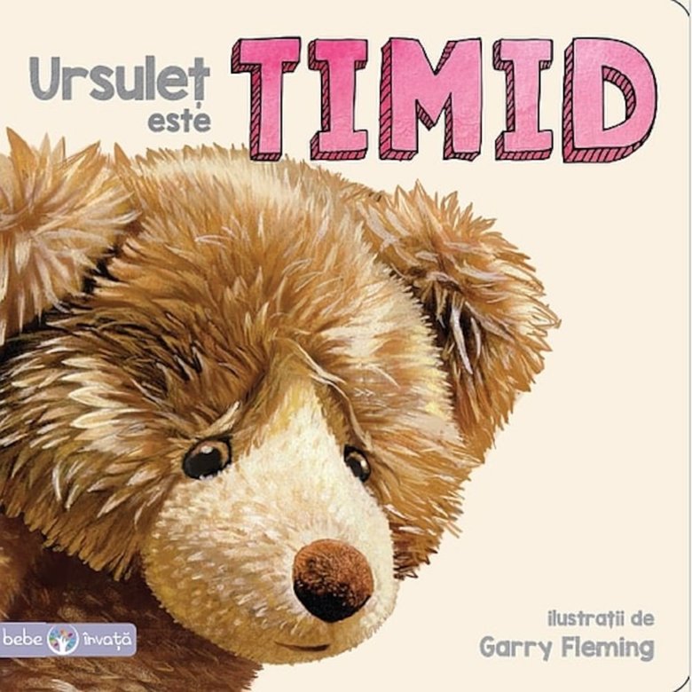 carturesti carte bebe invata 1 an ursulet este timid