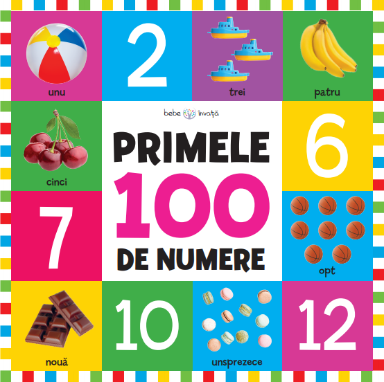 carturesti carte bebe invata 2 ani primele 100 de numere
