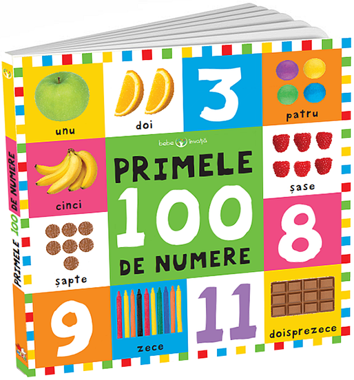 carturesti carte bebe invata 2 ani primele 100 de numere