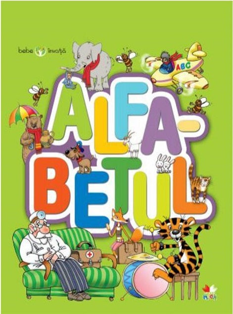 carturesti carte bebe invata 3 ani alfabetul Imagine principală a produsului
