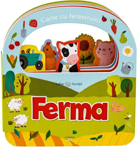 carturesti carte cu ferestruici bebe invata 0m ferma Imagine principală a produsului