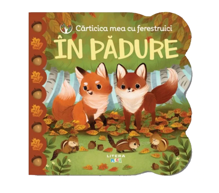 carturesti carte cu ferestruici bebe invata 0m in padure Imagine principală a produsului