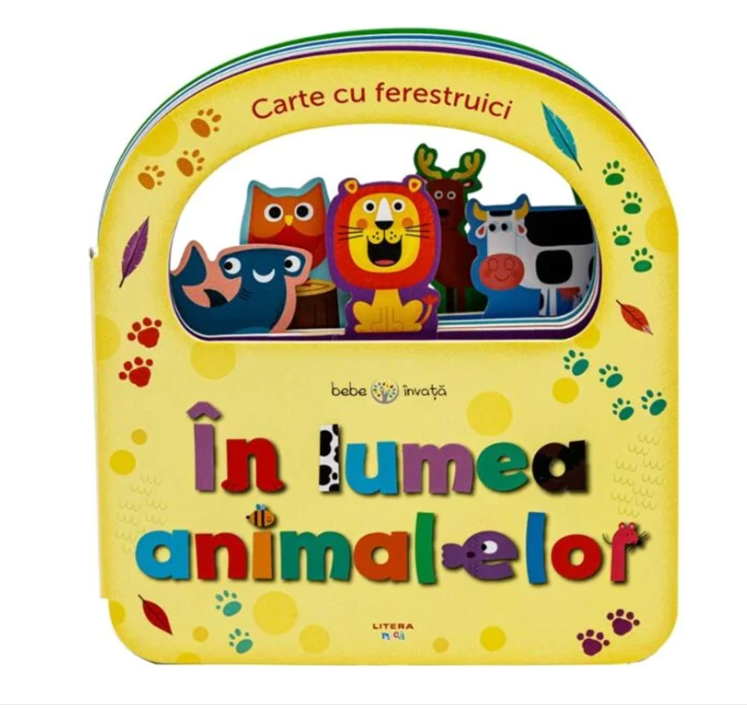 carturesti carte cu ferestruici bebe invata 0m on lumea animalelor