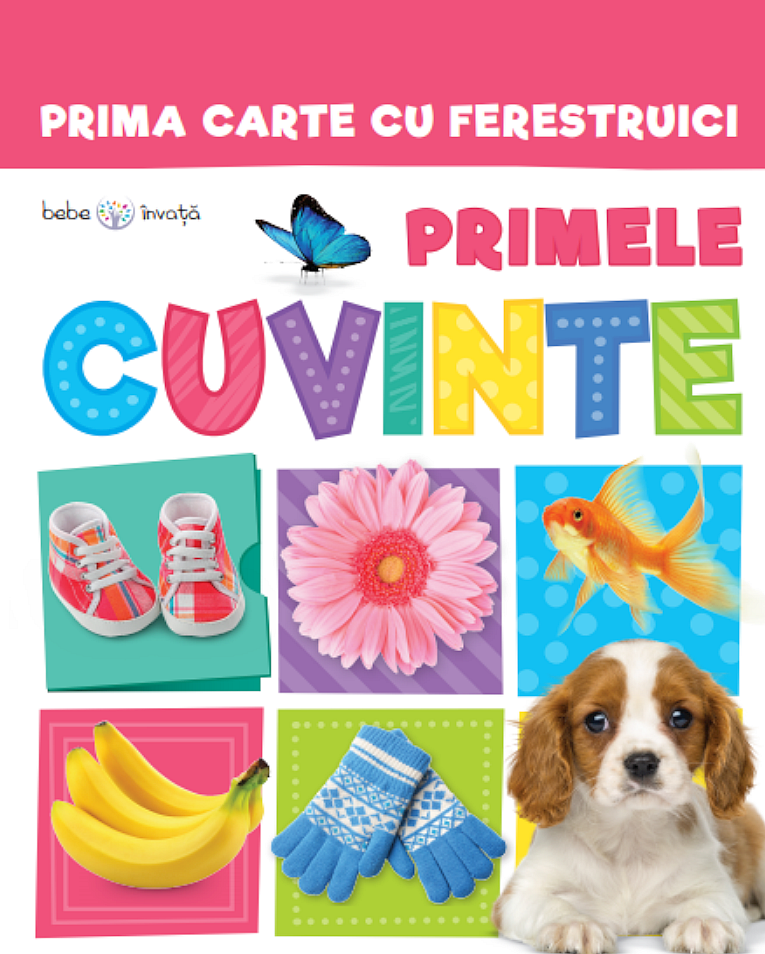 carturesti carte cu ferestruici bebe invata 0m primele cuvinte Imagine principală a produsului
