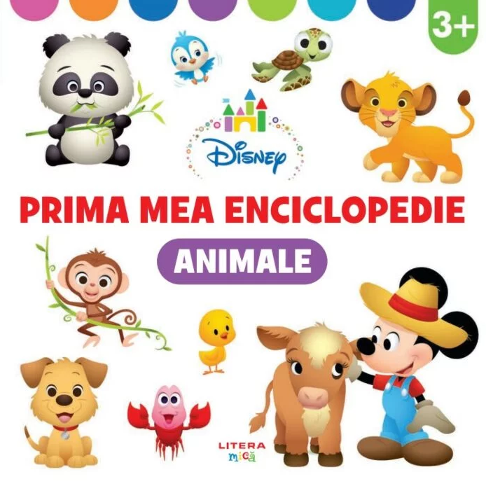 carturesti carte disney prima mea enciclopedie 3 ani animale
