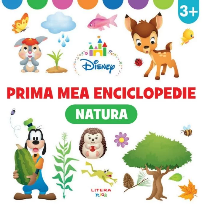 carturesti carte disney prima mea enciclopedie 3 ani natura