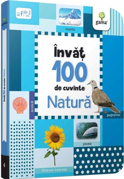 Carturesti carte Invat 100 de cuvinte 0m+ Natura