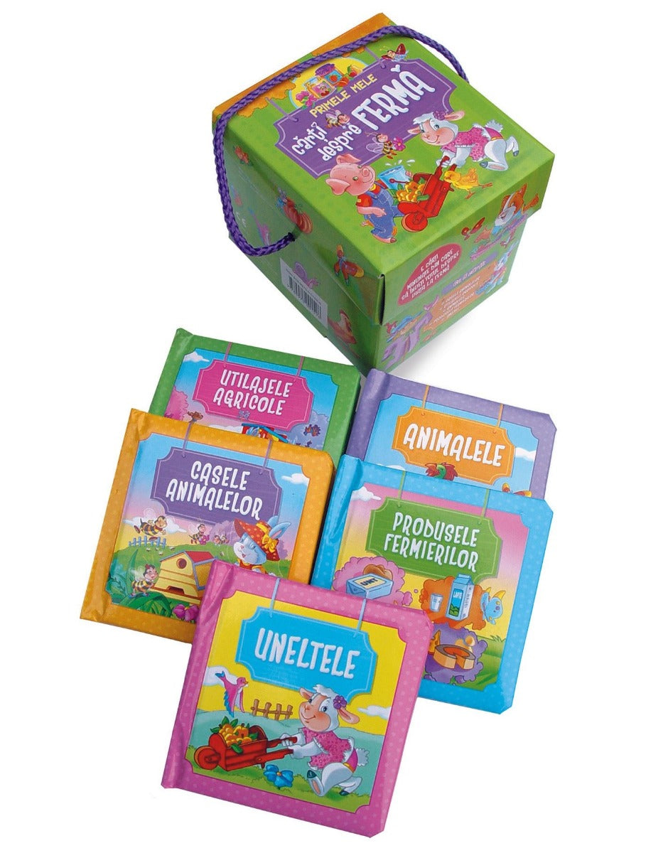 Carturesti carte Primele mele carti despre ferma 12m+ 