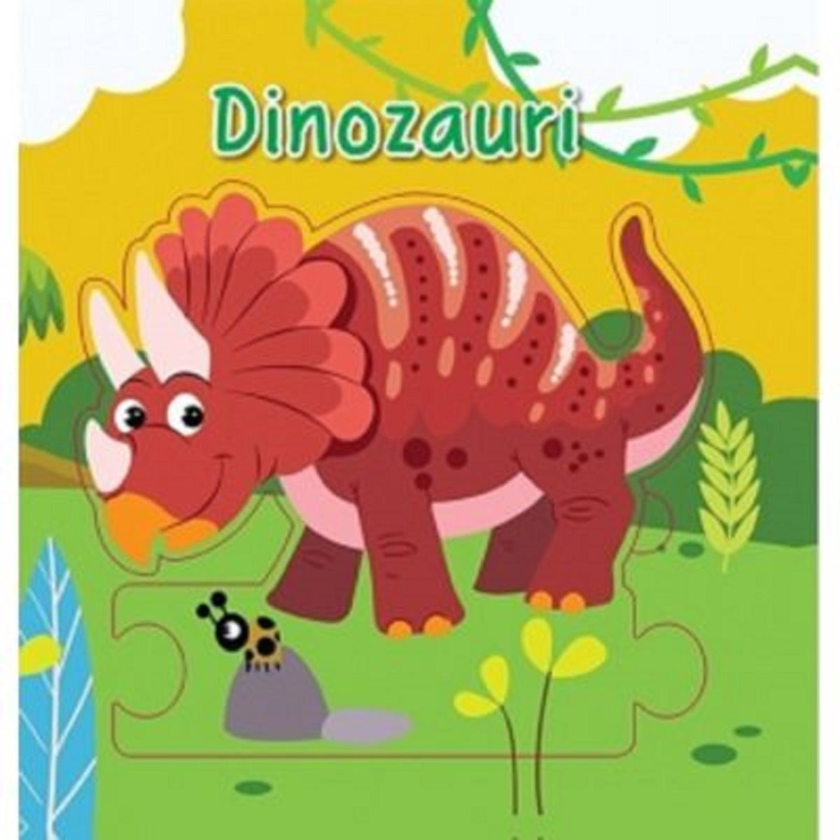 carturesti carte puzzle 2 ani dinozaur