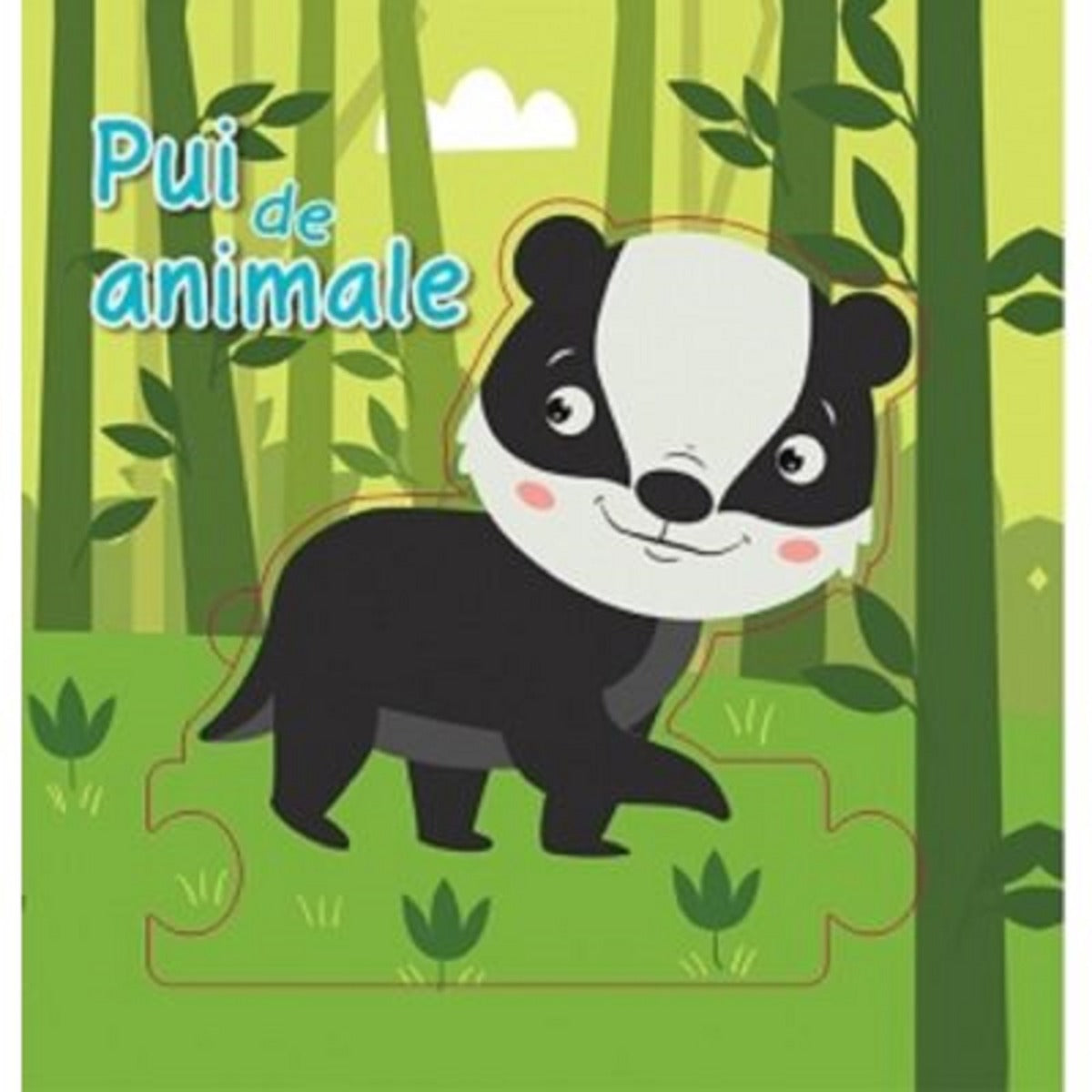 carturesti carte puzzle 2 ani pui de animale Imagine principală a produsului